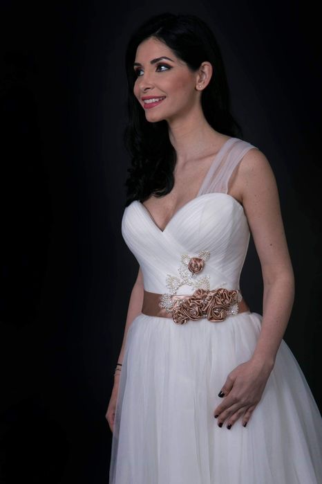 rochie mireasa 36 sau 38, corset reglabil