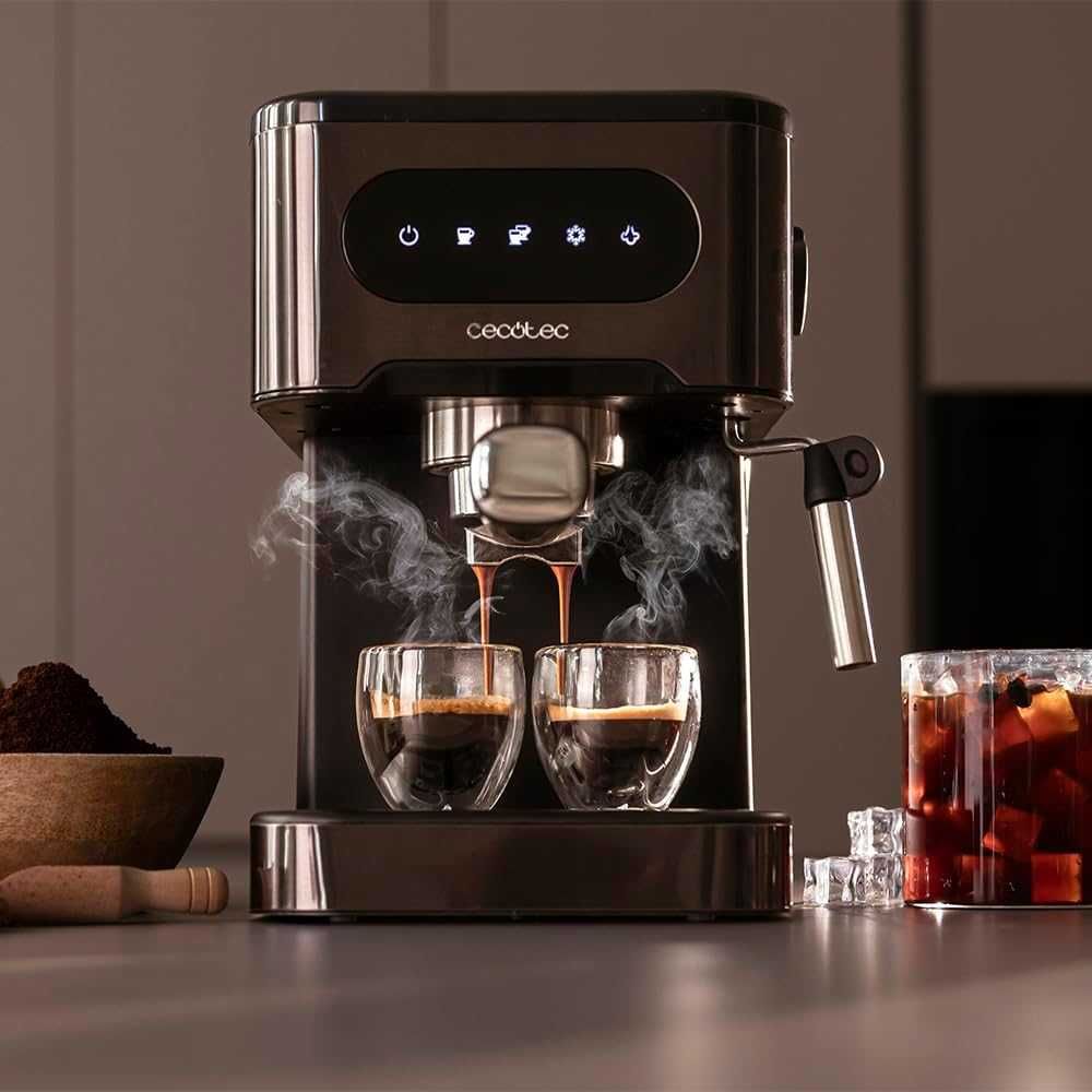 Кафемашина Cecotec Power Espresso 20 Coldbrew, 20 бара, тъч бутони