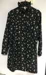 Rochie neagra h&m marime M rochie neagra cu floricele galbene h&m noua