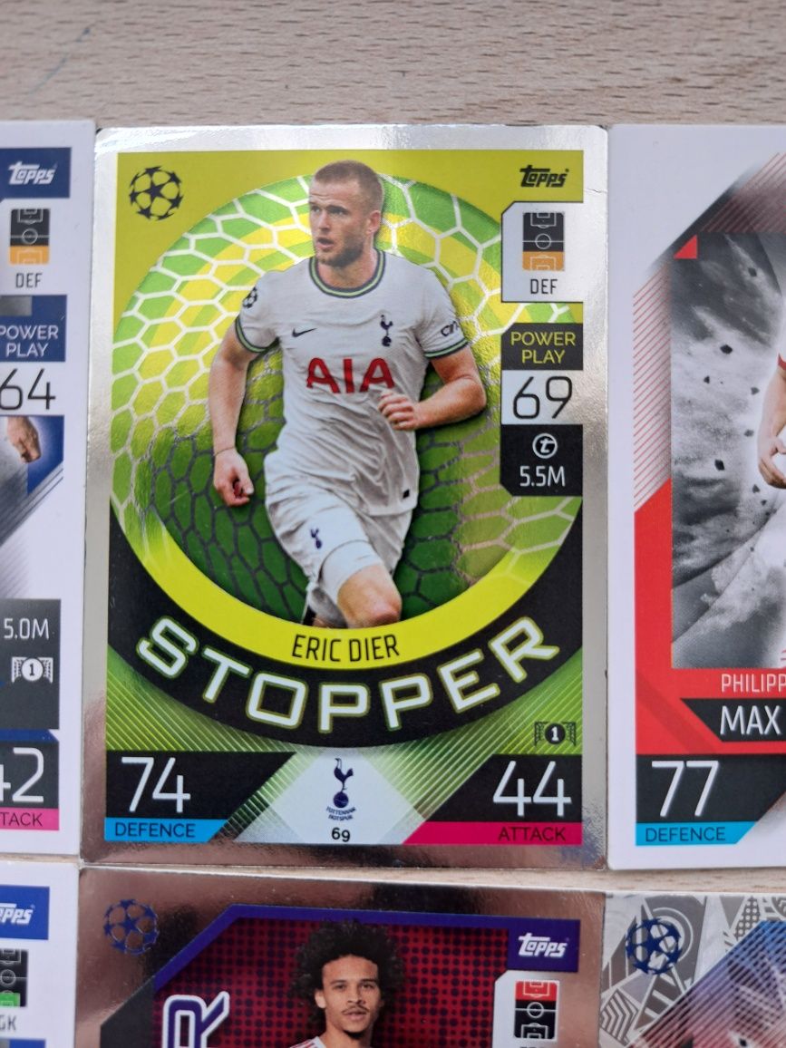 Продавам футболни карти Match attax 2022-2023