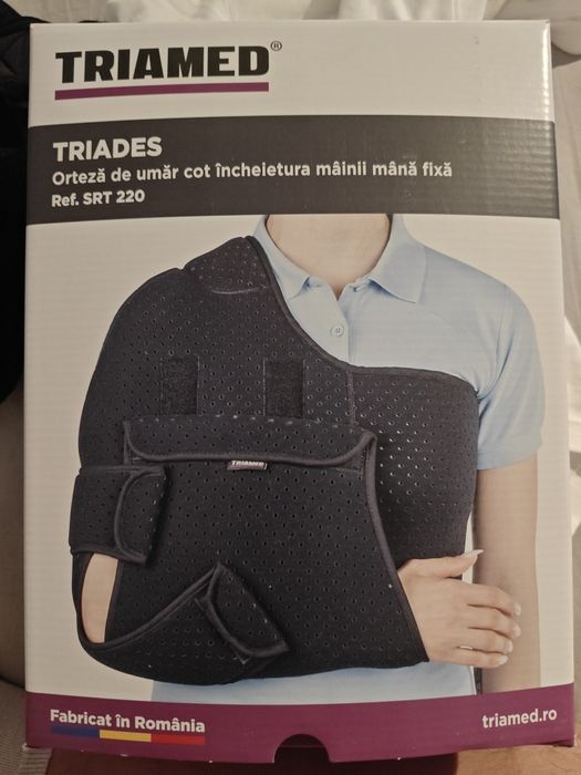 Orteza de umar cot incheietura mainii mana fixa