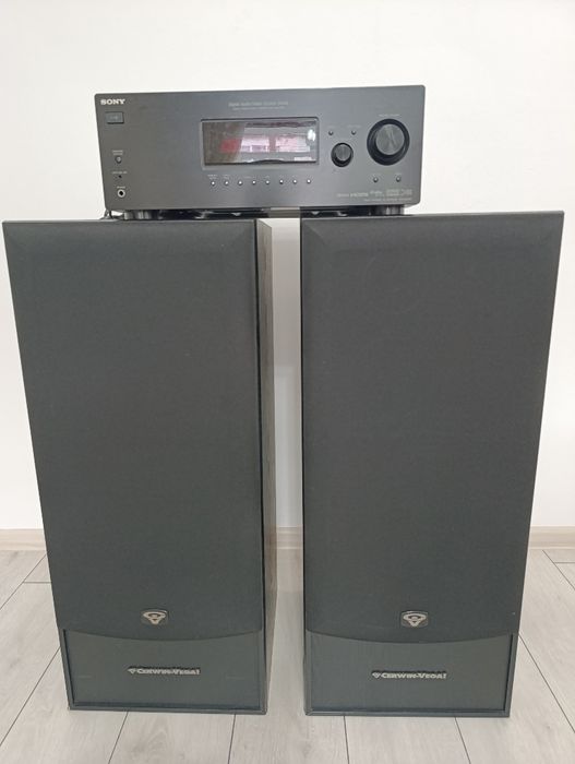 Boxe cerwin vega și receiver sony