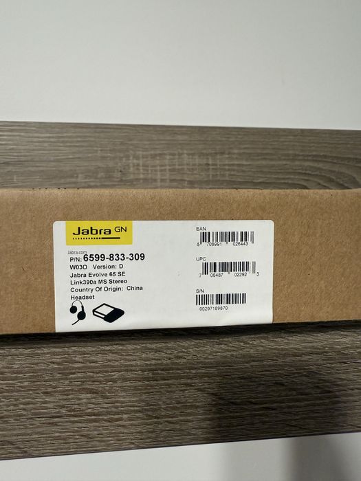 Căști Jabra Evolve 65 SE Link 390a MS Stereo – Bluetooth