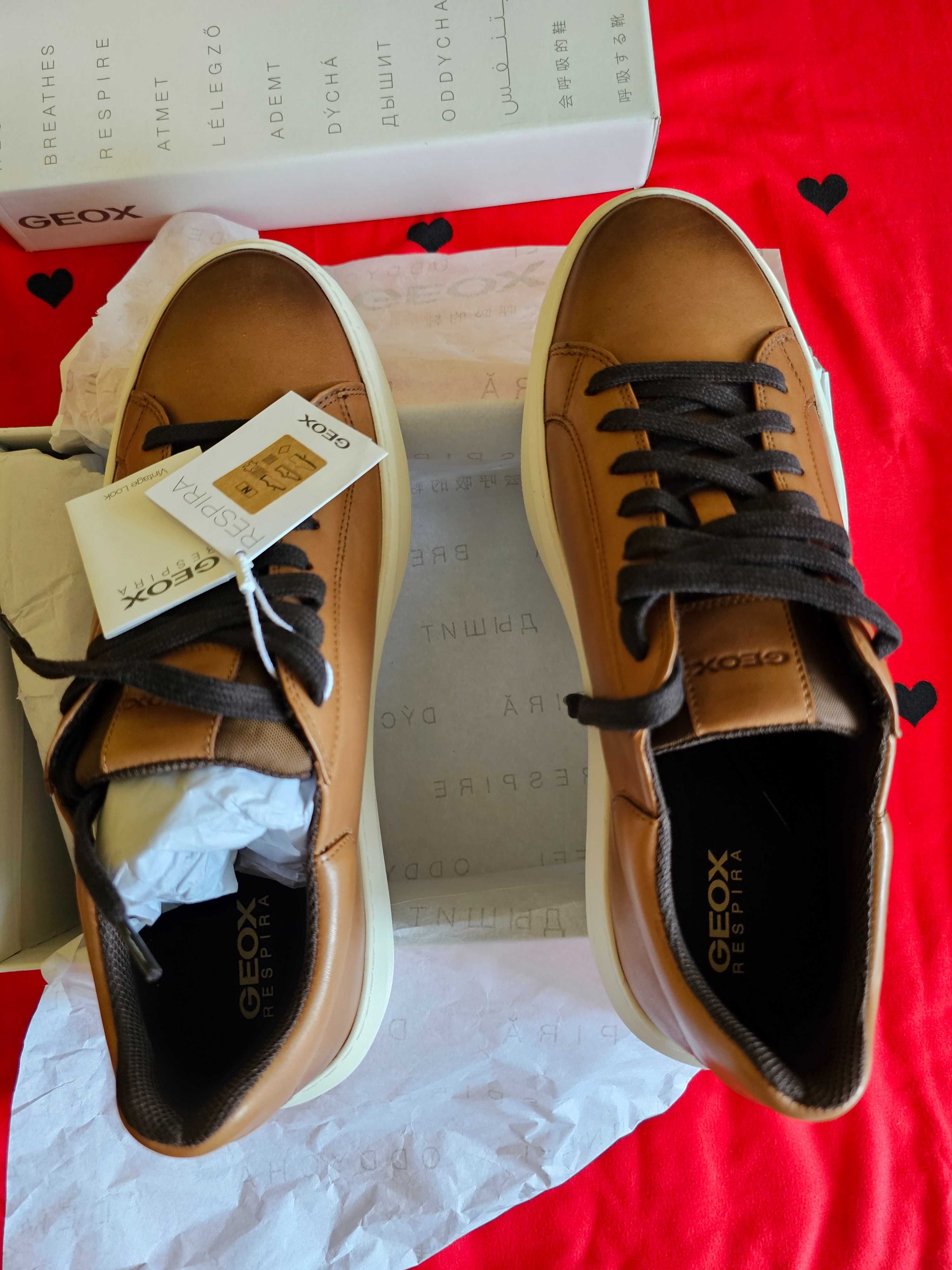 Pantofi Geox piele Nappa