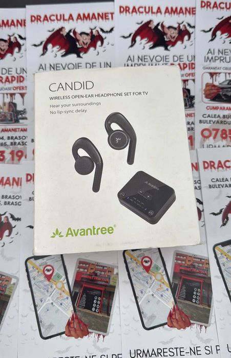 Casti Candid cu telecomanda Noi