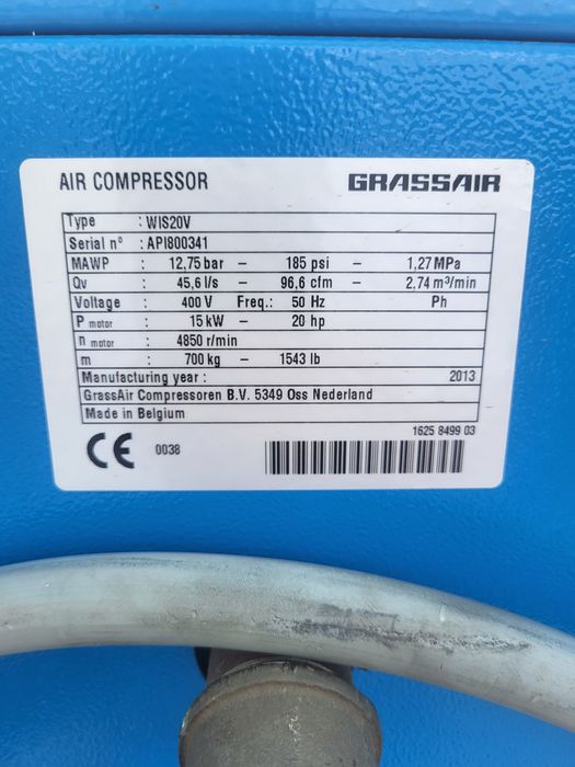 Compresor aer pe surub