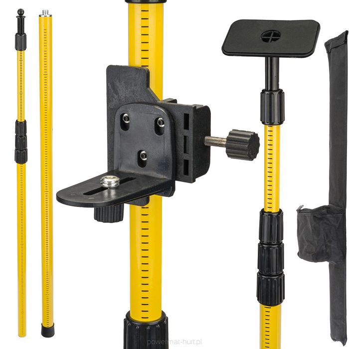 Trepied telescopic pentru nivela laser, inaltime maxima 4 m RTTPLK0039