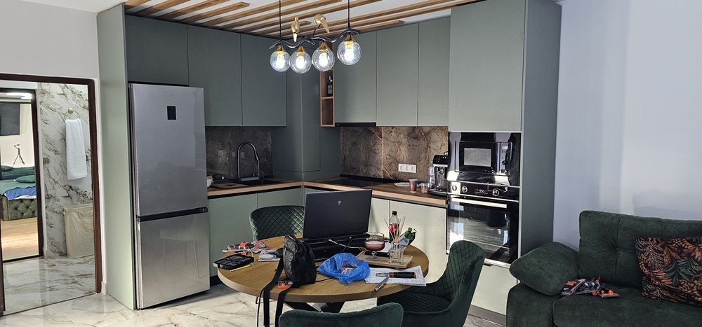 Casa 3 camere mobilata-utilata, teren generos