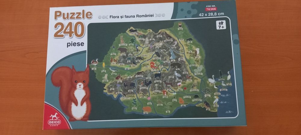 Puzzle 240 piese 42x28,8 cm