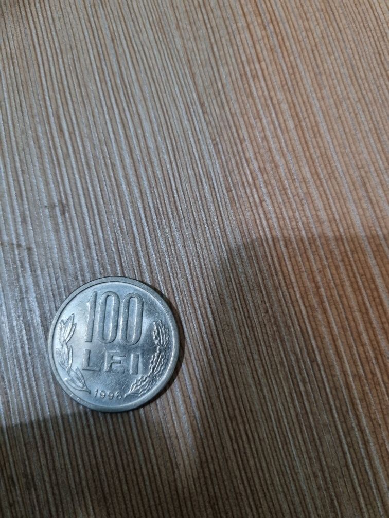 Moneda 100 lei anul 1966