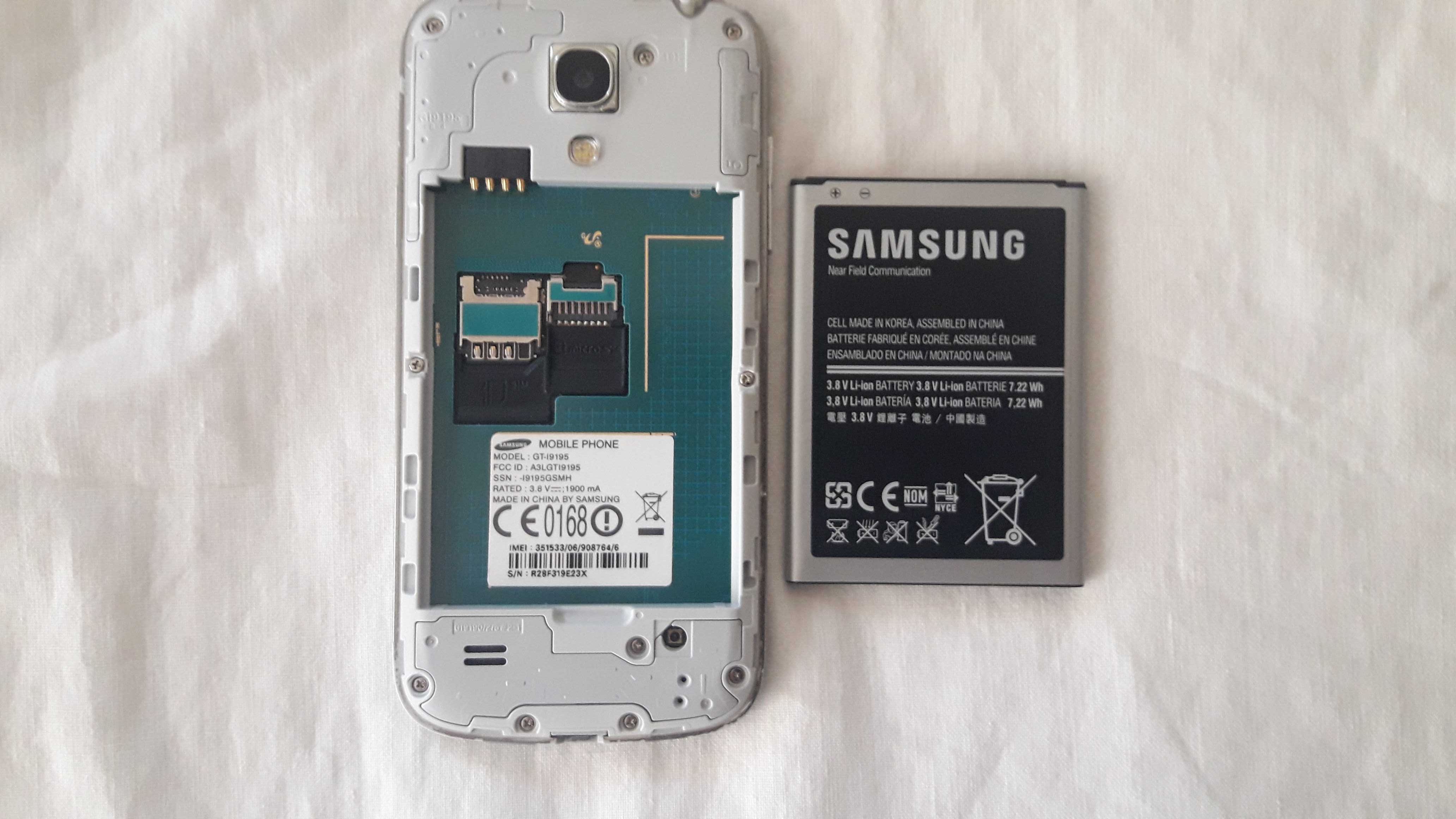 Samsung S4 mini I9195, vede microSD de 1024GB