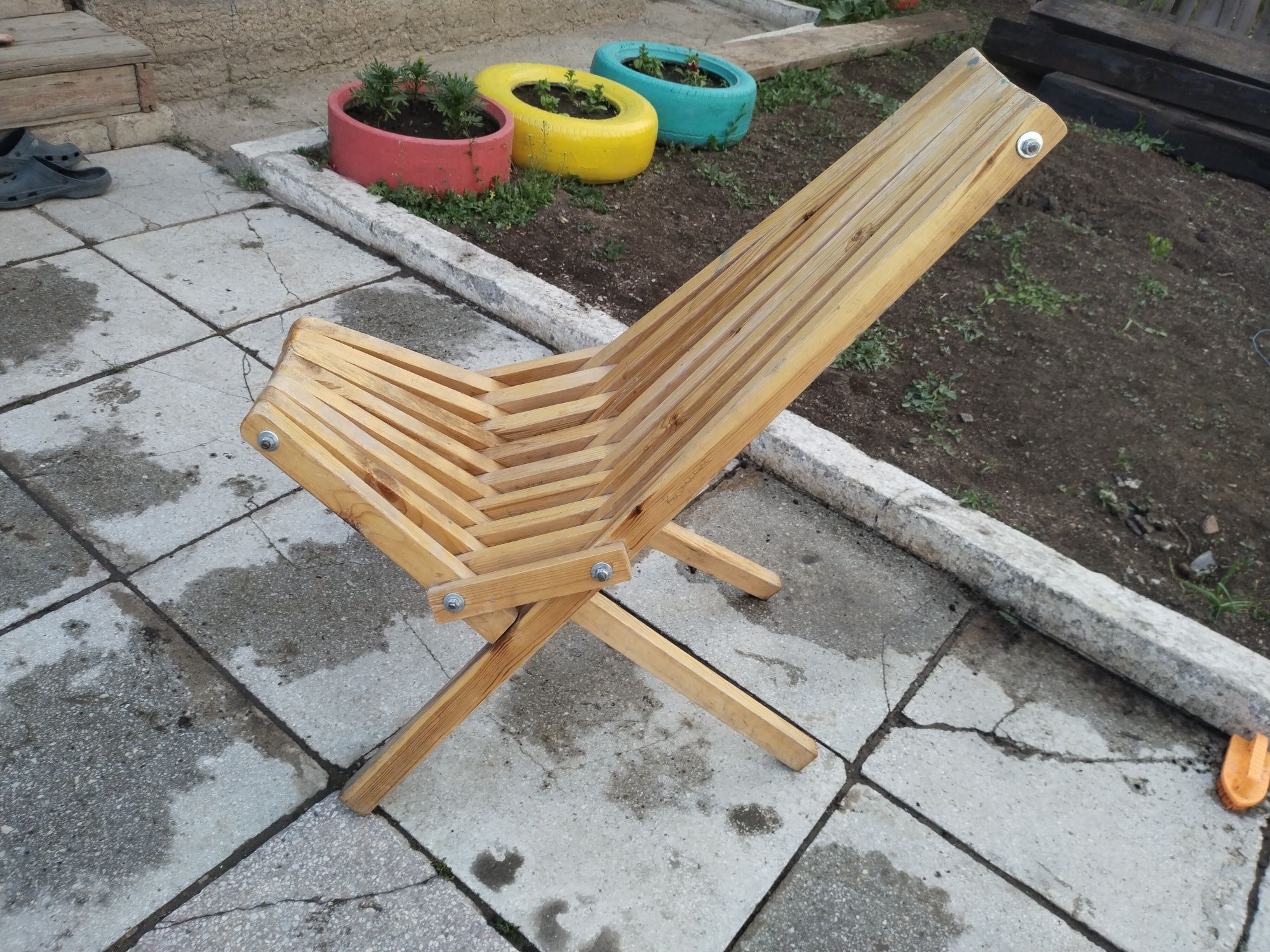 Стул раздвигается