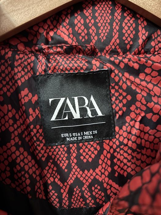 Зимно яке ZARA - змийска шарка