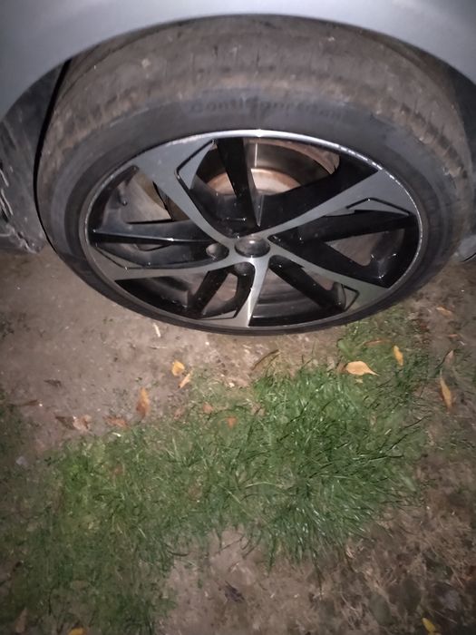 Jante pe 18 pentru audi, Skoda, w,cu anvelope Continental dot 2025