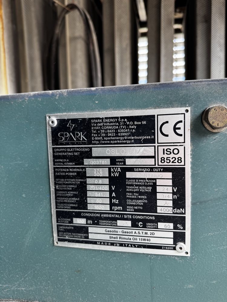 Generator  350kw