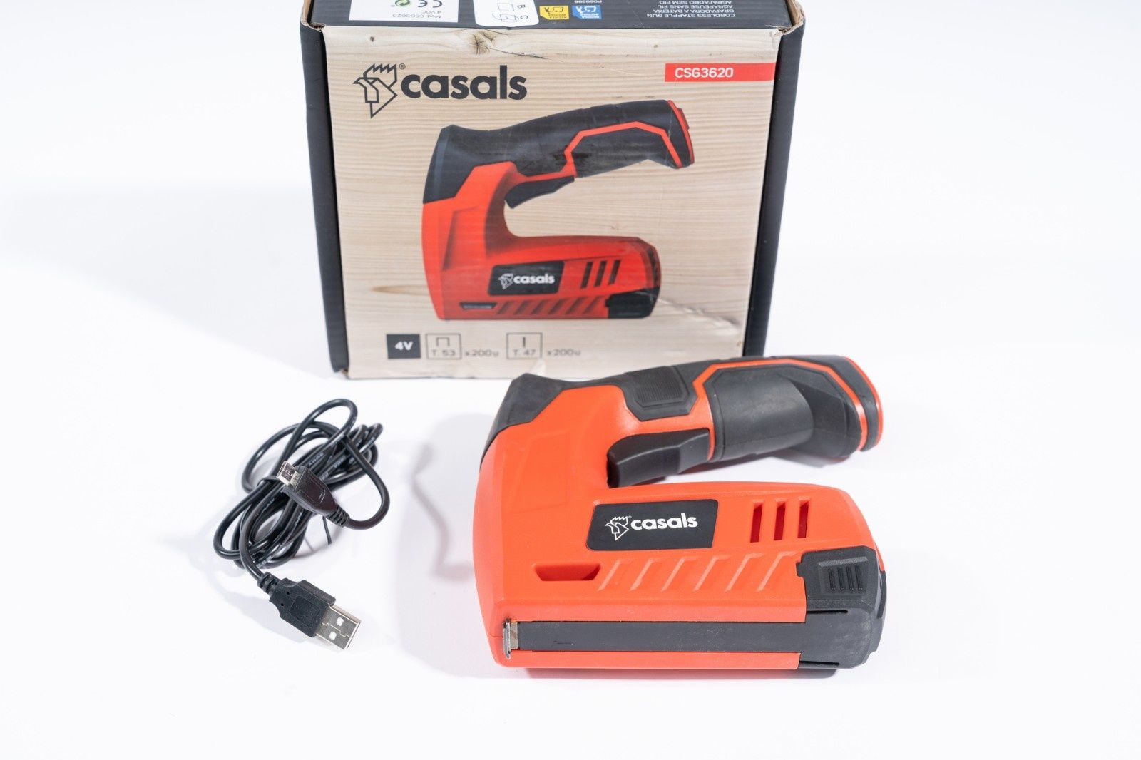 Чисто нов Акумулаторен ТАКЕР CASALS CSG3620