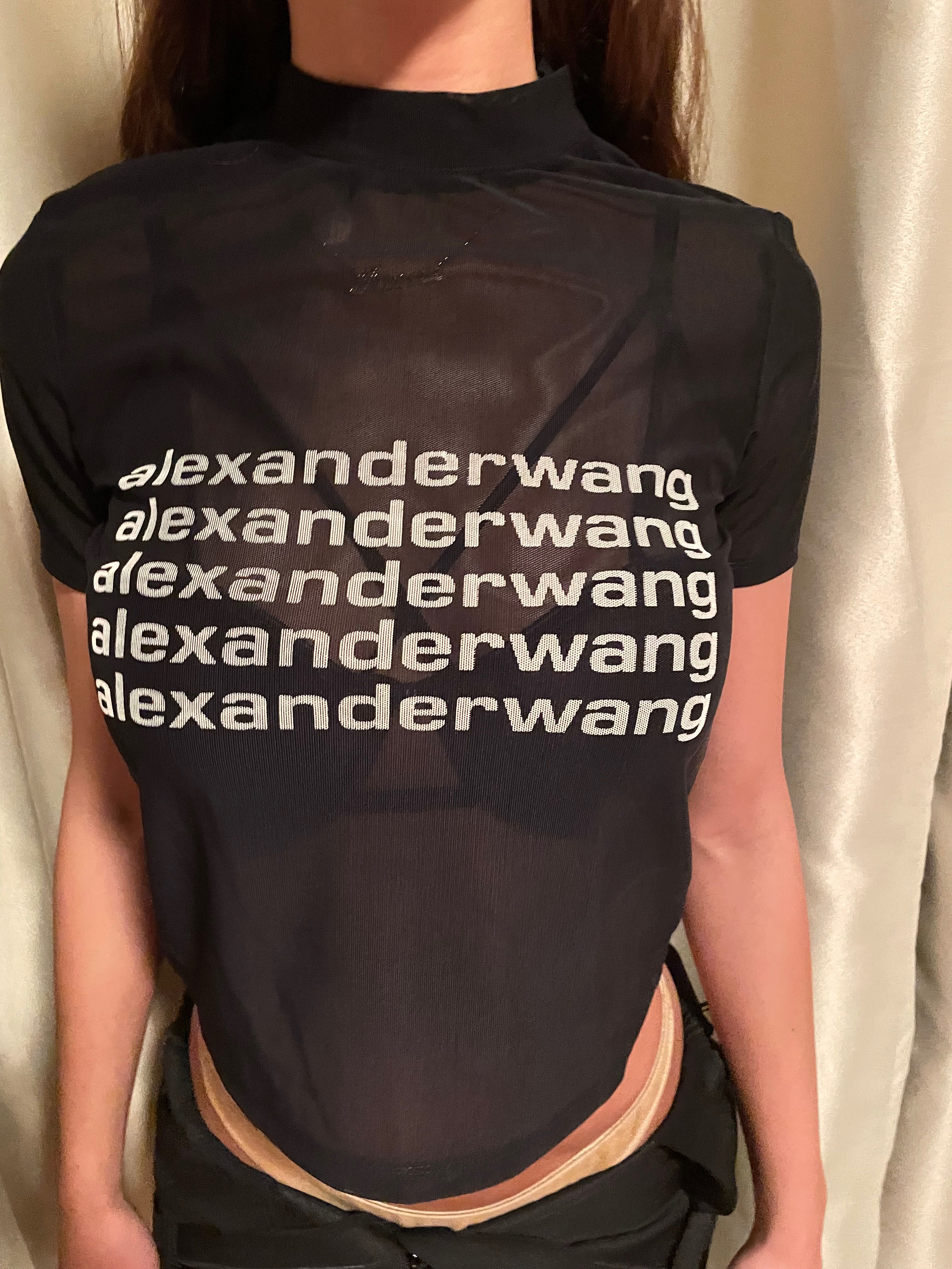 Тюлена тениска Alexander Wang