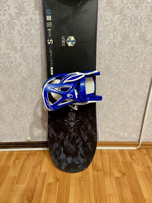 Placa snowboard 151 cm salomon cu legaturi