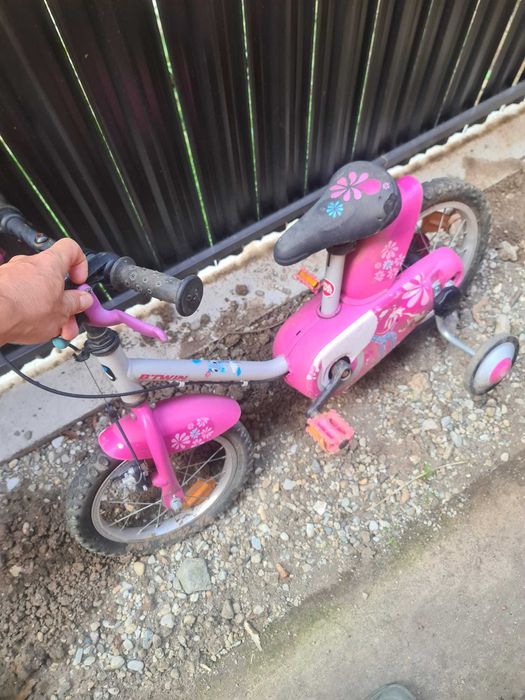 bicicleta trotineta cu fara pedale roti ajutatoare casca copii 2 4 ani