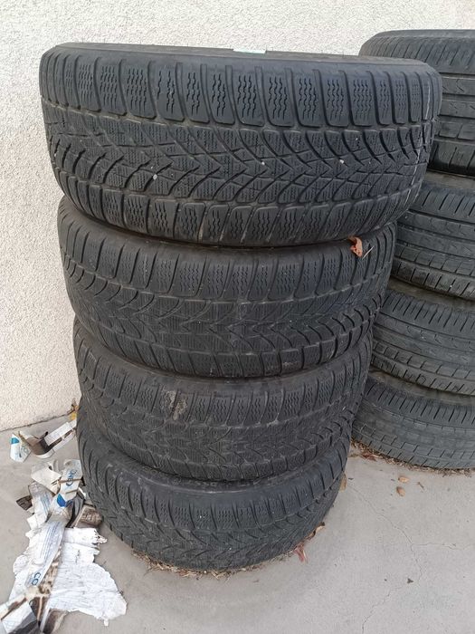 Jante Roti Mercedes C E Cauciucuri Iarna 225 55 17 5x112