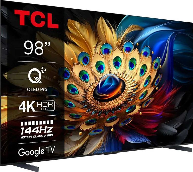 Телевизор TCL 98 PRO QLED C655 TV 144 герц Доставка бесплатная