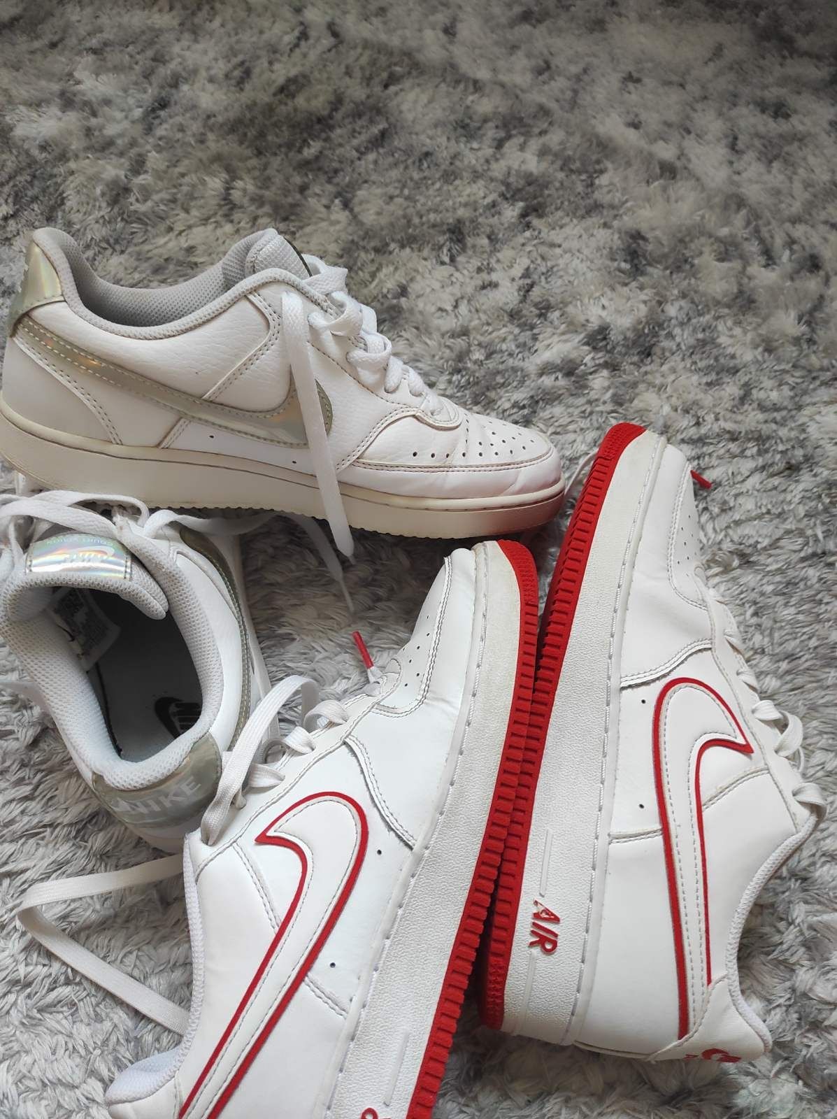 Маратонки(Nike Air force1+Court Vizio)