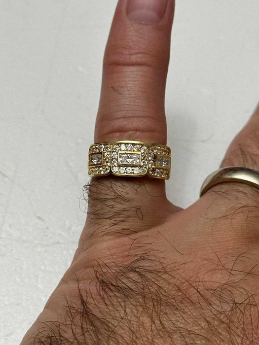 INEL AUR 14K + Cristale Zirconia - Deosebit - Nou - 5.3g - 390lei/gr.