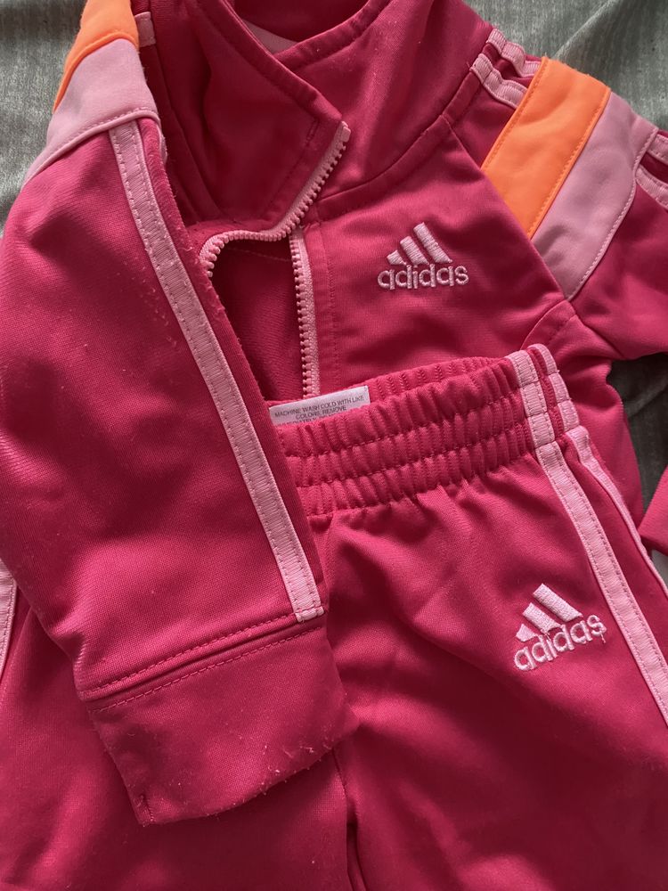 Adidas детски бебешки екип за момиче