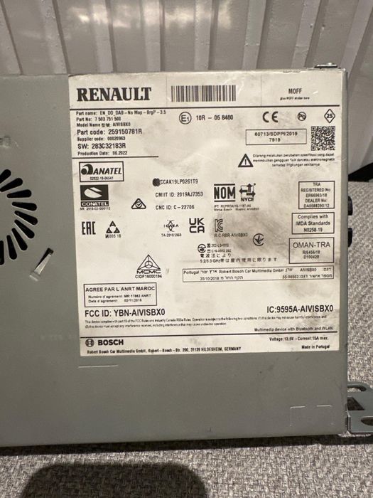 Navigatie Renault Captur