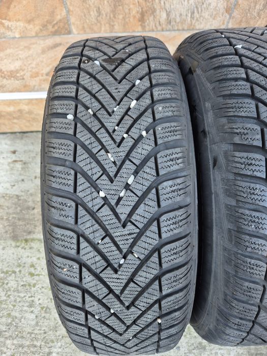 Jante R15 5x112 cu anvelope iarna Vredestein 195/65R15 foarte bune