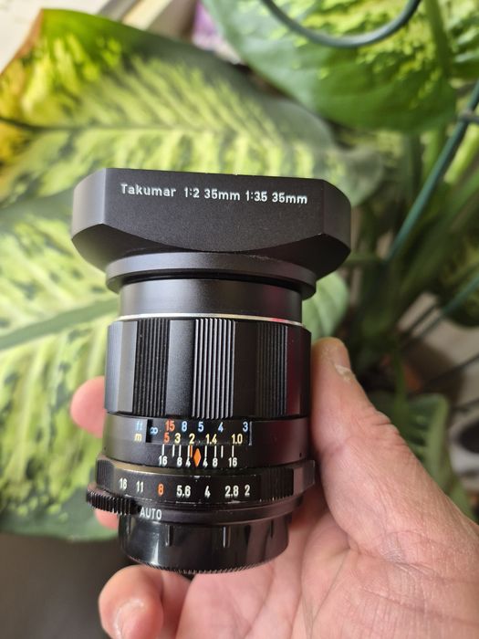 Obiectiv Asahi Super Multi Coated Takumar 35mm f2.0