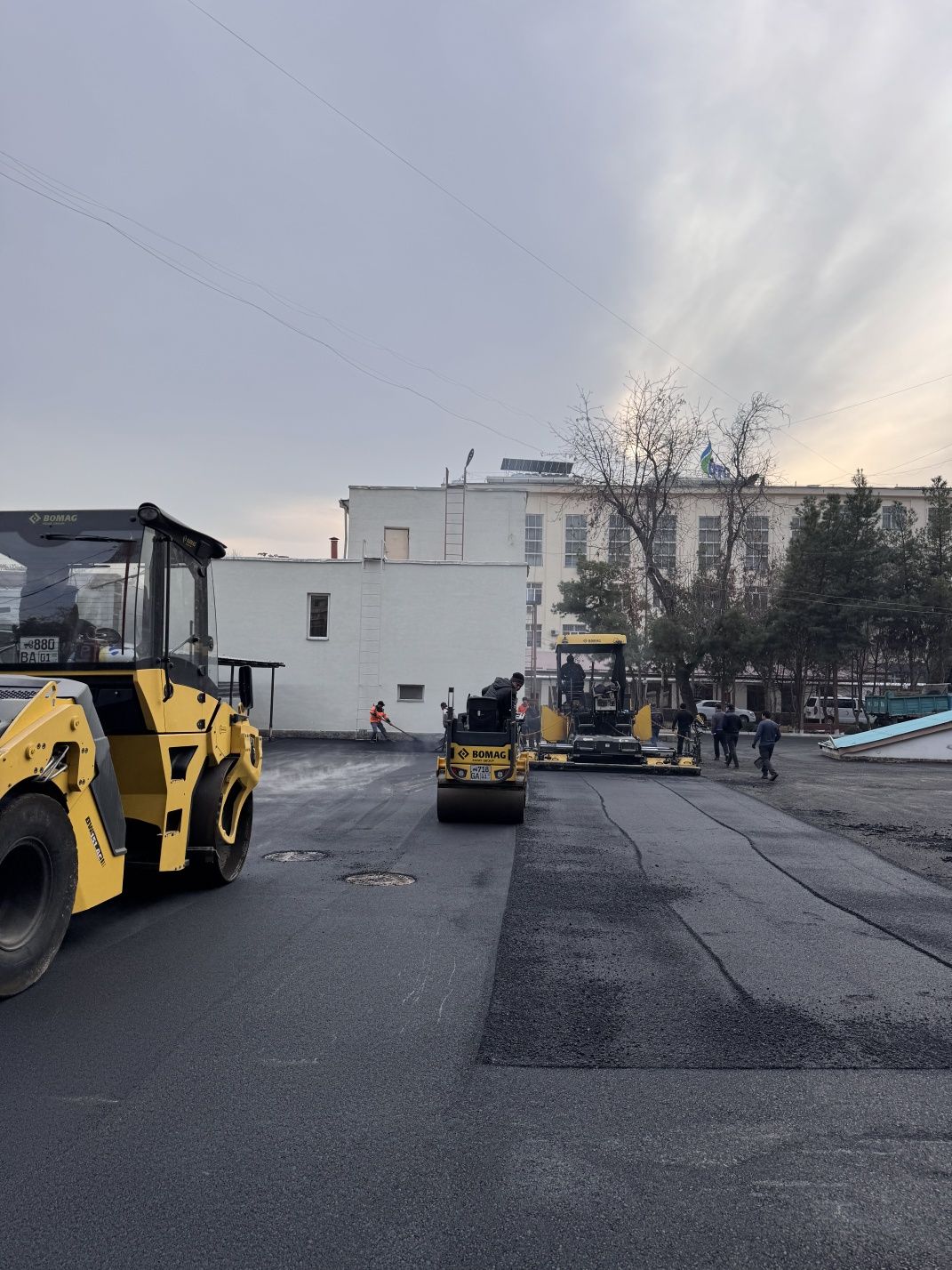 Асфальт asfalt yotqizish xizmati