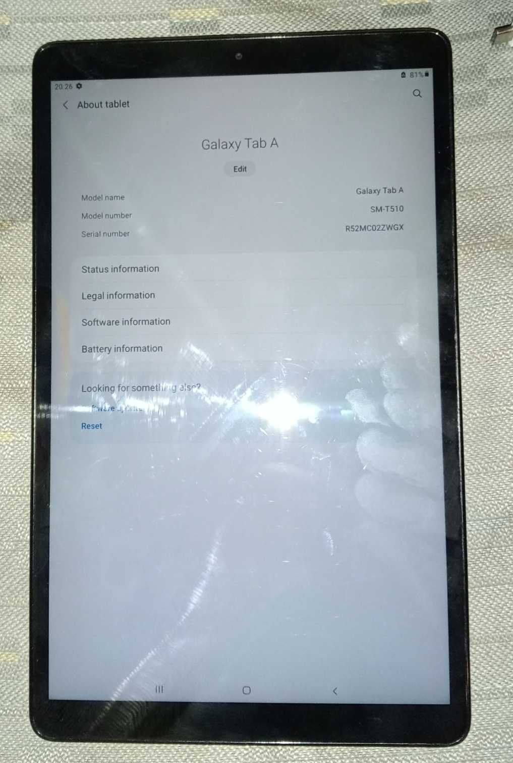 Tableta Samsung Galaxy TAB A