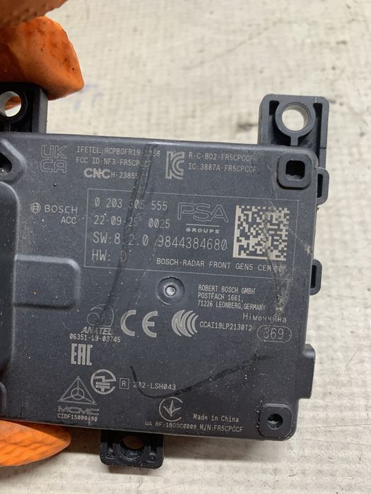 senzor radar / distronic citroen c5 - benzina 2019