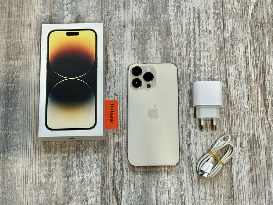 Iphone 14 Pro Max 1 Tb Gold (Забележка) Battery Health - 87 %
