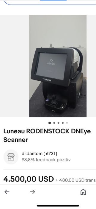 Se vinde pr cabinete private de oftalmologie