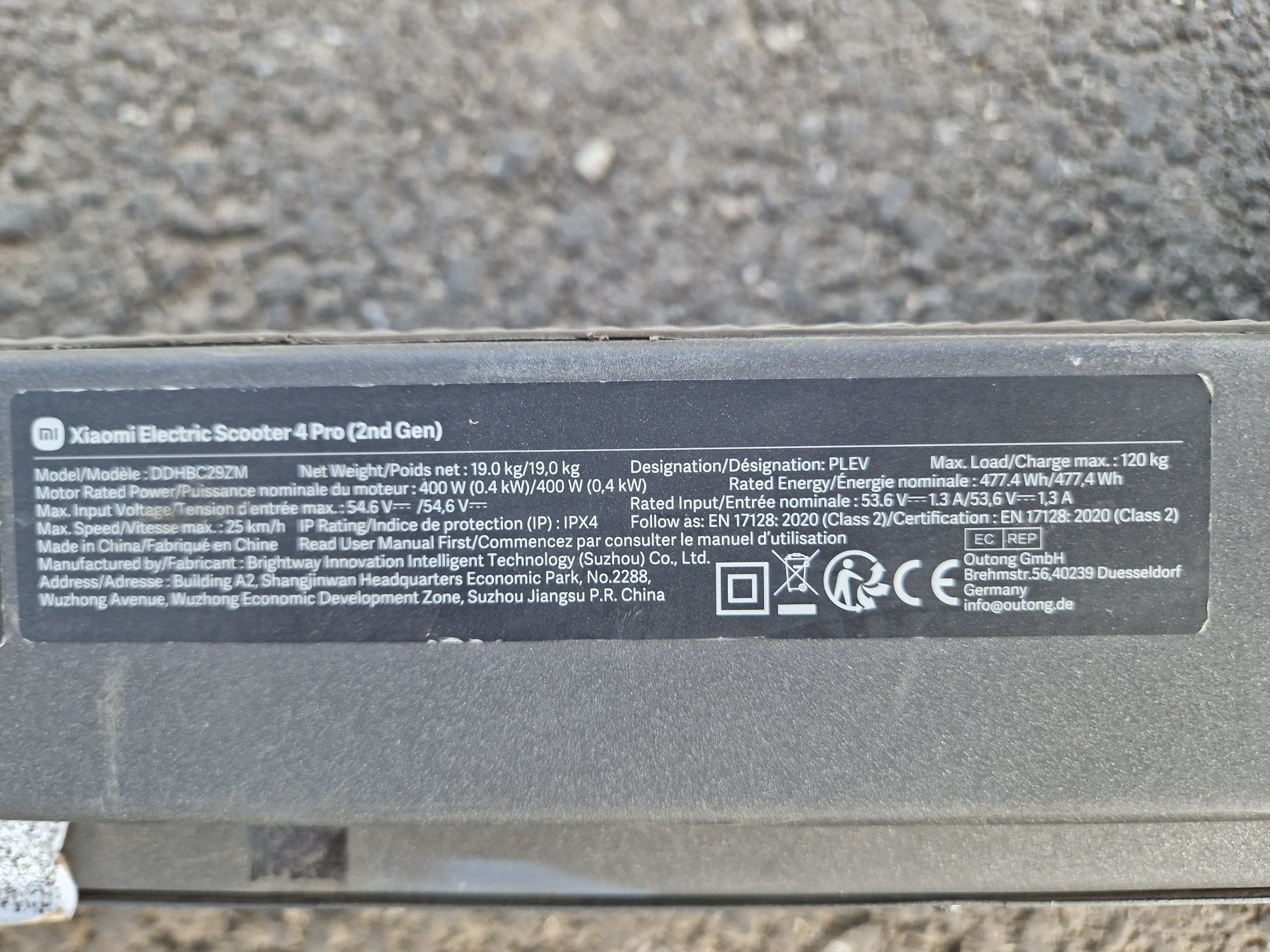 Trotineta electrica xiaomi 4 pro 2 generație