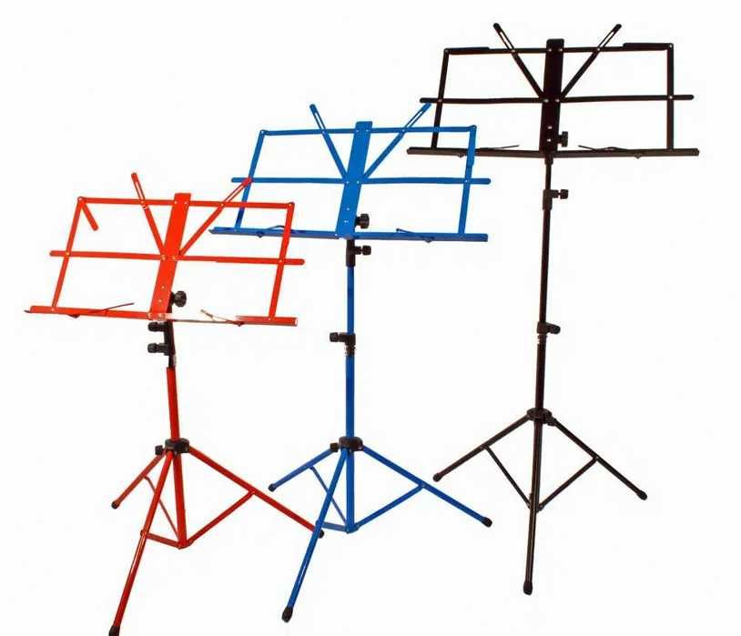 Stativ partituri suport note muzical fanfara orchestra pliabil complet
