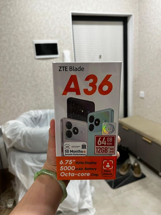 ZTE Blade A36, новый/Samsung galaxy A12 б/у