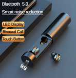 Блутут безжични B9 TWS Bluetooth 5 стерео слушалки хендсфри Sport Gamе