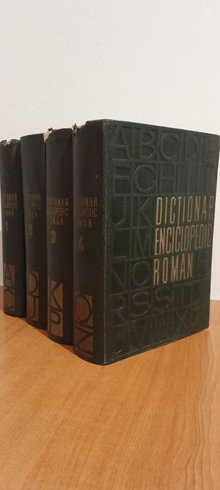 Dictionar Enciclopedic Roman 4 volume