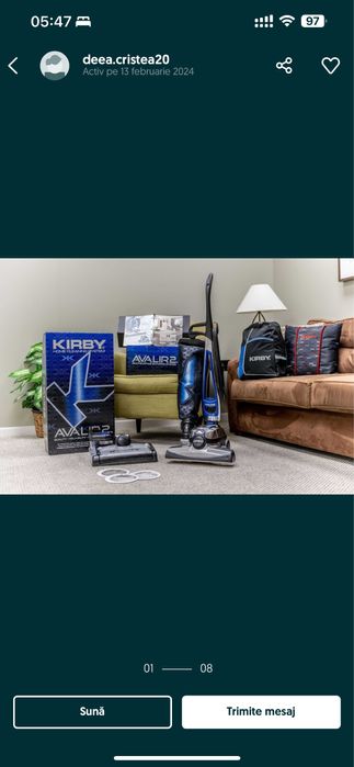 Set 4 saci Kirby Hepa inalta calitate