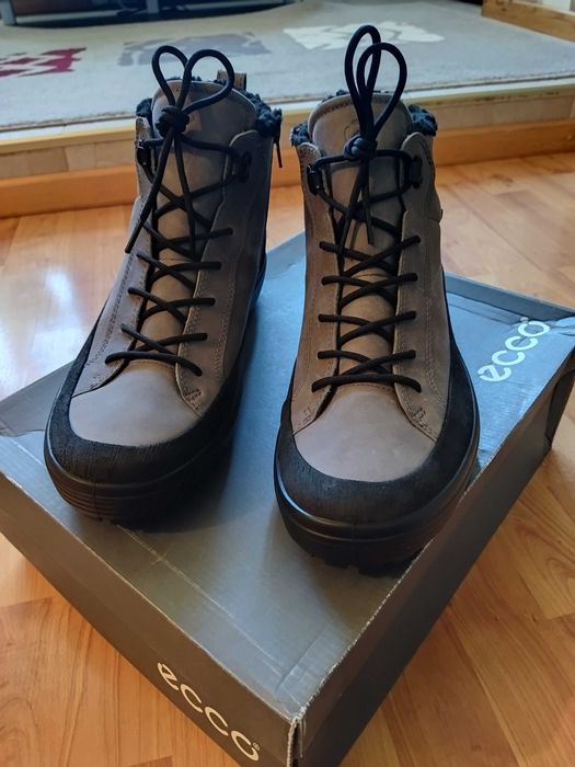 Ботинки Ecco (Дания),зима,Gore-Tex,нубук+овчина,оригинал,новые,р-р 43