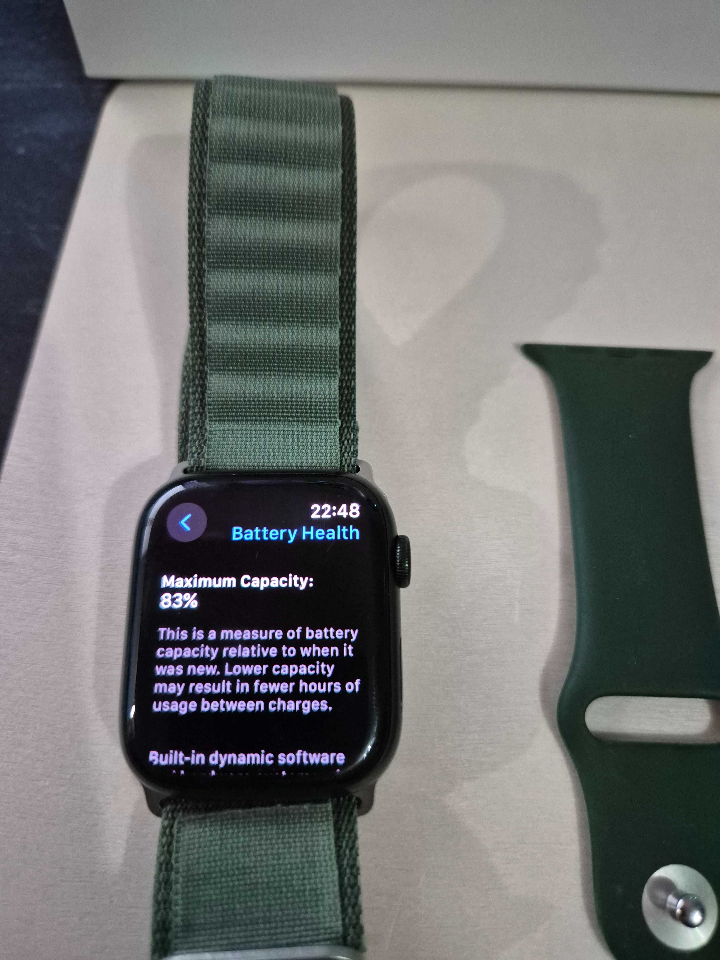Комплект iPhone 13 mini 128 GB + Apple Watch Series 7 45 mm green