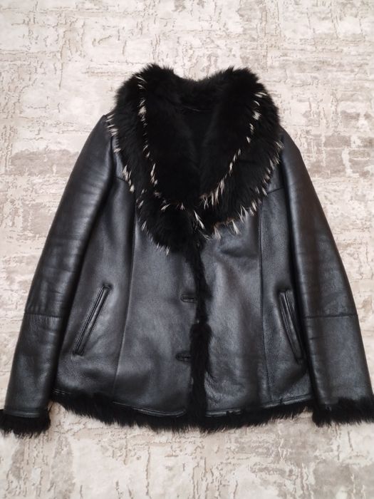 Haina dama piele și blana naturala