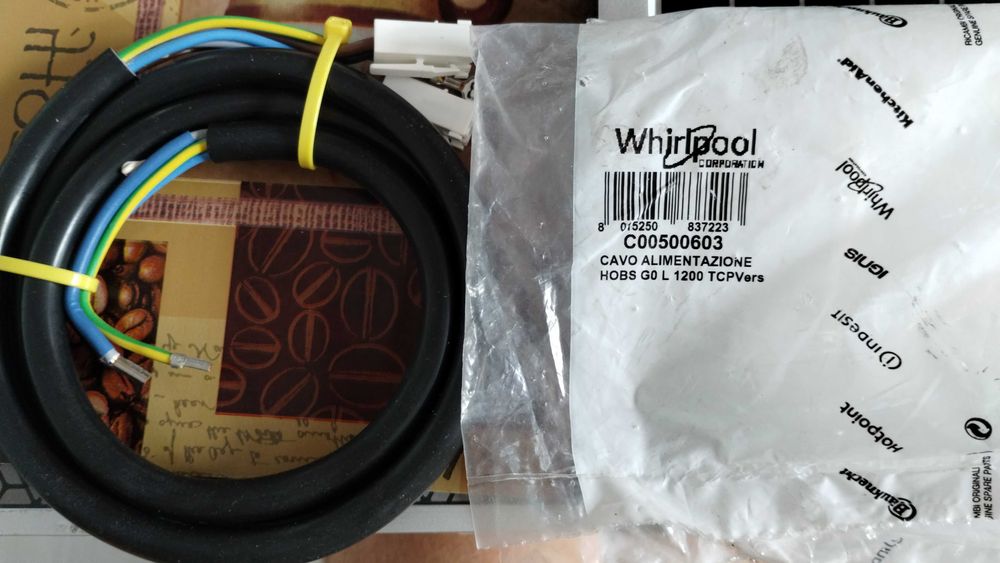 Cablu alimentare plita inductie Whirlpool