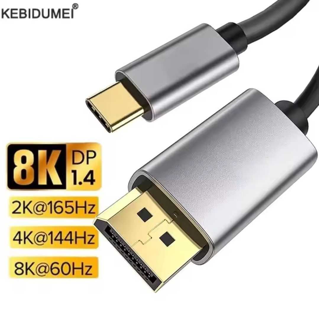 UGREEN Type-C DisplayPort v2.1 1.4 Кабель Type-C выход на DP