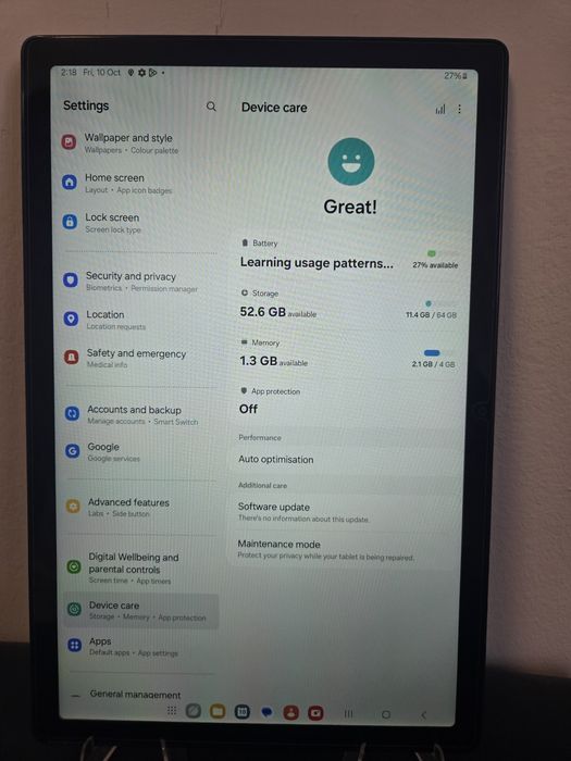 Tableta Samsung Tab A8 noua nefolosita!