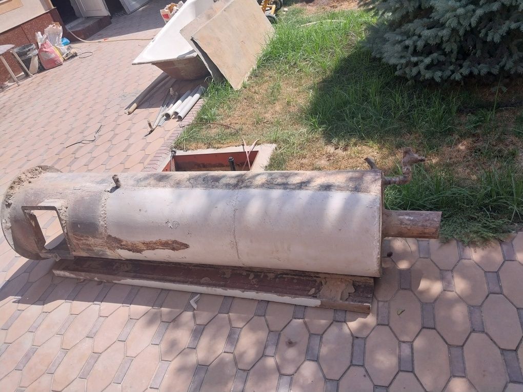 Титанивый котел с автомат горелкой