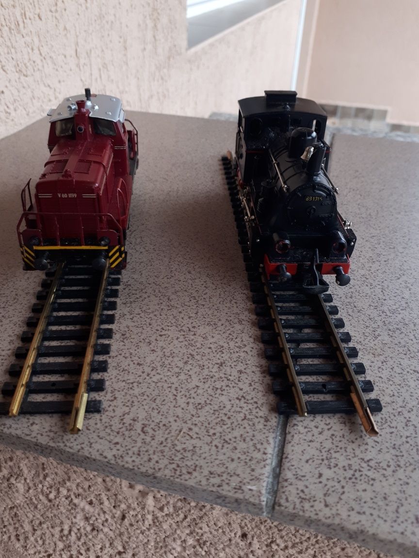 Locomotiva LDH si cu abur